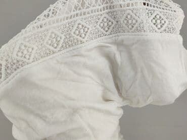 bluzki dopasowane eleganckie: H&M, Bluzka damska, L — 6