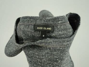 top z piórami czarny: River Island, Top damski, S — 4