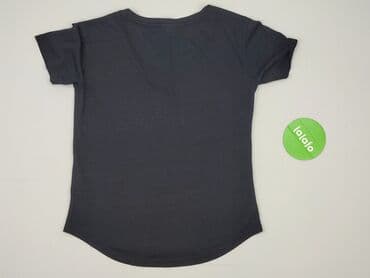 czarne t shirty damskie w serek: Beloved, T-shirt damski, rozmiar S — 3