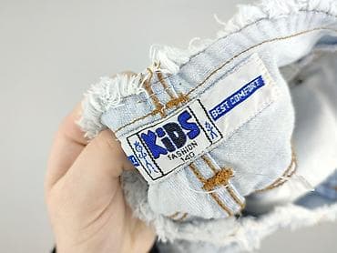 nowa moda rajstopy: Spodnie jeansowe, 10 lat, 140, stan - Bardzo dobry — 4