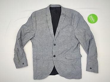 pull and bear sandaly: H&M, Marynarka dla mężczyzn, rozmiar S — 2