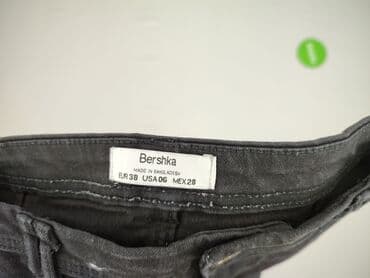 джинси жіночі сінсей: Bershka, Material trousers for women, size M (EU 38) — 4