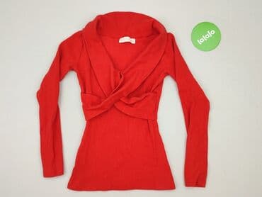 czerwony sweter reserved: Bluzka damska, M — 2