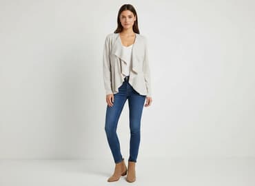 kurtki puchowe hm: H&M, Kardigan damski, rozmiar S — 8