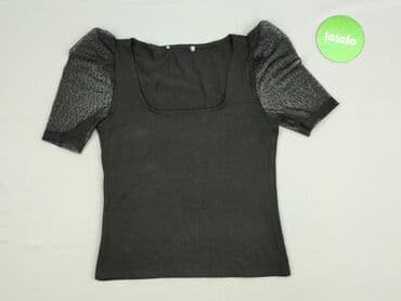 bluzki czarne wieczorowe: T-shirt damski, rozmiar One size — 2