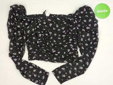 bluzka w geometryczne wzory: H&M, Bluzka damska, rozmiar S — 2