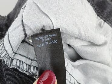 deichmann srebrne buty: Jeansy damskie, rozmiar L — 6