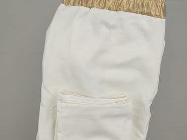 klapki miu miu z futerkiem: Spodnie materiałowe damskie, S — 5