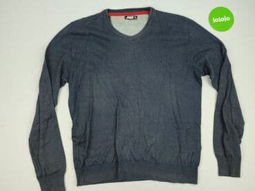 stradivarius szary sweter: Sweter dla mężczyzn, rozmiar L — 2