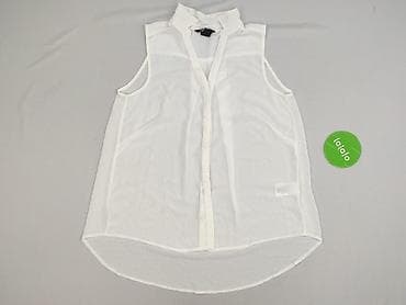 niebieska bluzka hm: H&M, Bluzka damska, rozmiar S — 2