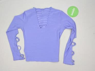 lawendowa bluzki damskie: Bluzka damska, rozmiar S — 3