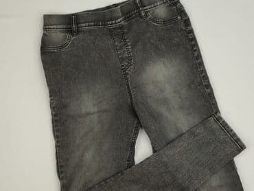legginsy woskowane wysoki stan: F&F, Spodnie materiałowe damskie, rozmiar M — 1