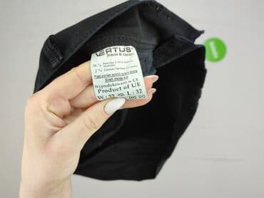 srebrne legginsy: Vertus, Jeansy damskie, L — 4