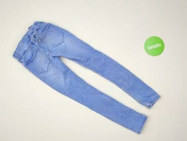 top secret sweterki: Spodnie jeansowe, H&M, 9 lat, 128/134, stan - Idealny — 3