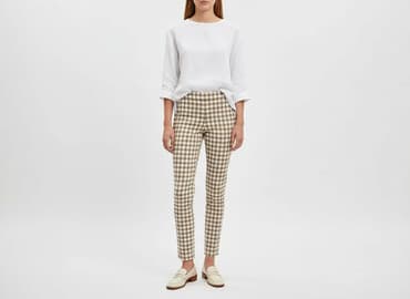 spodnie materiałowe zara: Zara, Spodnie damskie, rozmiar S — 6