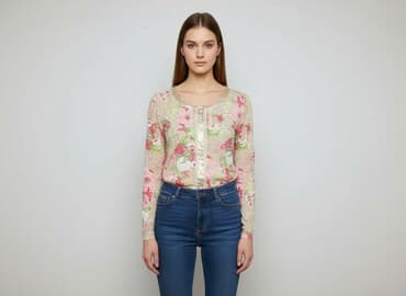 beżowe buty na koturnie ccc: Betty Barclay, Bluzka damska, S — 6