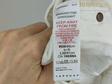 bluzki na ramiączkach sinsay: Topshop, Джинси жіночі, розмір XS — 5