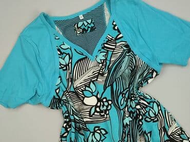 bluzka hawajska damska: Bluzka damska, rozmiar 5XL — 1