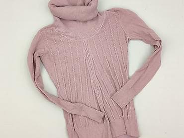 sweter z angory: Golf damski, rozmiar S — 1