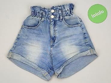 jeansy jasne: Szorty damskie, rozmiar XS — 2