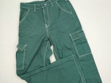 cargo ubrania: H&M, Spodnie cargo damskie, rozmiar S — 1