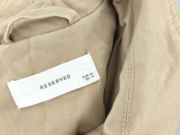 marynarka w paski h m: Reserved, Płaszcz damski, XL — 4