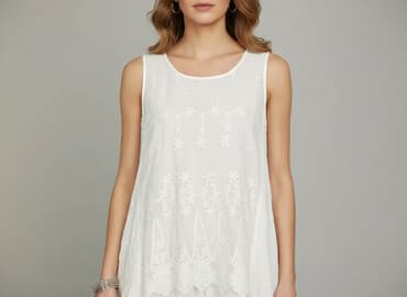 tanie bawełniane sukienki: Sukienka damska, rozmiar S — 7