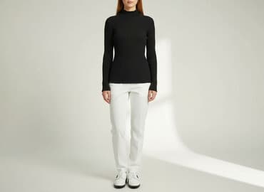 ocieplane legginsy primark: Primark, Golf damski, rozmiar S — 6