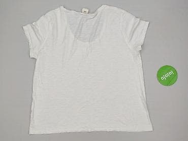 hm bluzki z dekoltem: H&M, T-shirt damski, rozmiar L — 3