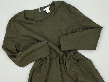 sukienka khaki h m: H&M Basic, Sukienka damska, rozmiar M — 2