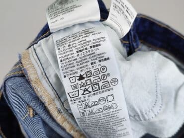 spodnie z wysokim stanem levis: Levi’s, Jeansy damskie, M — 6