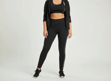 legginsy do pole dance: Lycra, Legginsy Sportowe damskie, rozmiar XL — 1