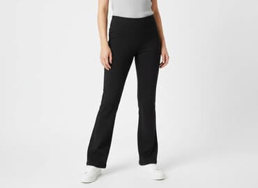 legginsy rozszerzane decathlon: Spodnie materiałowe damskie, rozmiar One size — 6