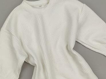 sweter w chmurki reserved: Sweter damski, rozmiar S — 1