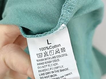 linen trousers pull and bear: Bluzka damska, rozmiar L — 4