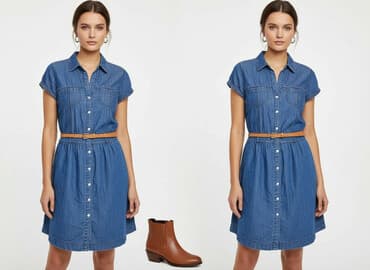 sukienka jeansowa pepco: Orsay, Sukienka damska, rozmiar S — 6