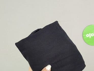 czarne t shirty w serek damskie: H&M, T-shirt damski, rozmiar XS — 6