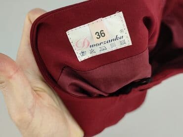 spódnice plisowane bordowa: Wółczanka, Spódnica damska, rozmiar S — 5