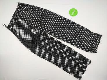 spodnie serduszka by o la la czarne: Spodnie materiałowe damskie, rozmiar S — 2