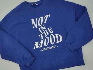 bluzy z nadrukiem szczecin: Bershka, Bluza dla mężczyzn, rozmiar L — 7