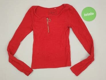 t shirty z czerwonem napisem: Sinsay, Bluzka damska, rozmiar XS — 2