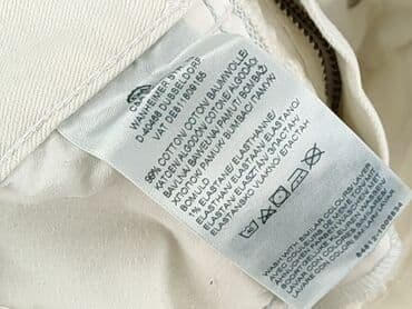 woskowane jeansy z wysokim stanem: Clockhouse, Szorty damskie, rozmiar XS — 5