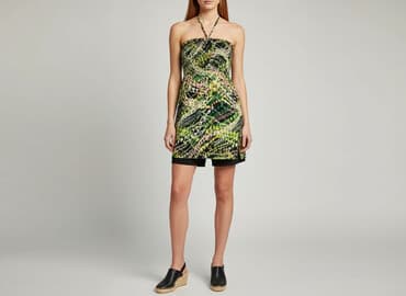 sukienka w kształcie trapezu: Sukienka damska, rozmiar S — 5