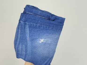 dżinsy ciążowe z dziurami: Denim, Jeansy damskie, rozmiar M — 8