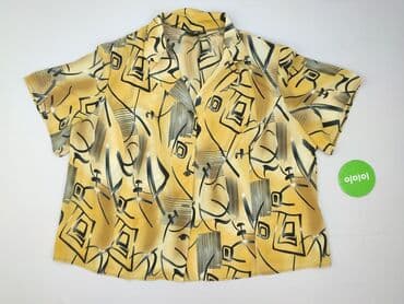 bluzka w geometryczne wzory: Exclusive, Garnitur damski, rozmiar 8XL — 2