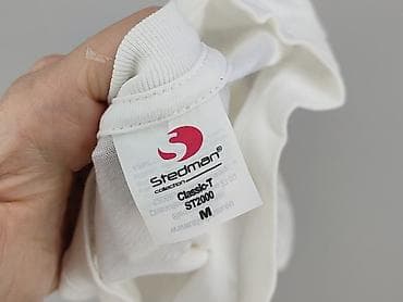 basic koszulka biala: Stedman, Koszulka dla mężczyzn, rozmiar M — 4