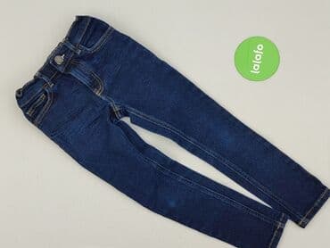 sukienka next 104: Spodnie jeansowe, Next, 7 lat, 122, stan - Idealny — 2