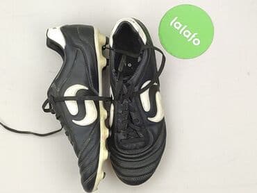 Czarne męskie buty piłkarskie marki Sondico, idealne do gry na — 3