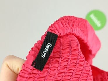 top z piórami czarny: Sinsay, Top damski, S — 4