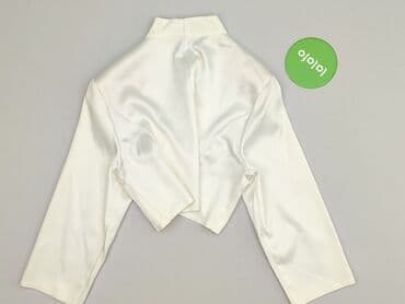 krótkie eleganckie sukienki na wesele: Narzutka damska, rozmiar M — 3